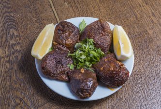 MEZELER Kuru Patlıcan Dolma  180-300 kcal Gluten , CEVİZ